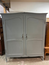 Rococo wardrobe W.156.5cm, D.60cm and H.186.5cm