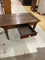 Sohvapöytä laatikolla L. 99,5cm, S. 61cm ja K. 50cm