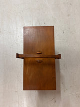 Upea ompelupakki 1950-luvulta L.51cm, S.28cm, K.62cm