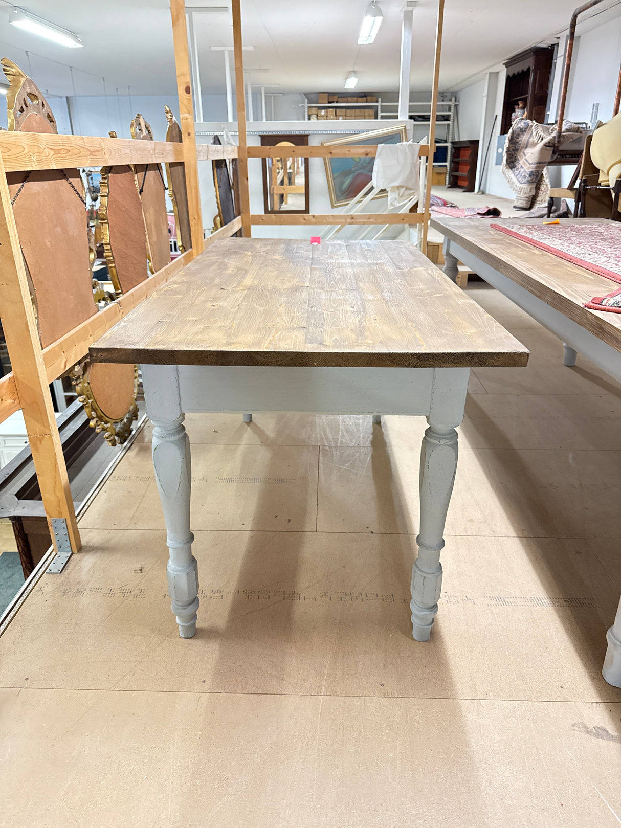 Talonpoikais-ruokapöytä P.150cm, S.77.5cm, K.76.5cm