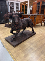 Rauta härkä 130cm x 60cm x 95cm