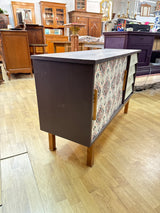 Upea kotimainen vintage senkki L.121cm, S.41cm, K.72.5