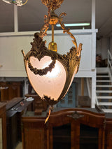 Gorgeous brass lamp W.50cm, H.28cm