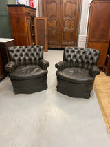 Upeat Chesterfield lepotuolit 2 kpl