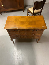 Rokokoo lipasto L. 83,5cm, S. 49cm ja K. 79cm