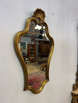 Rococo mirror, W 44cm, H 73cm