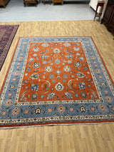 Upea aito käsinsolmittu villamatto 300cm x 250cm Kashmär
