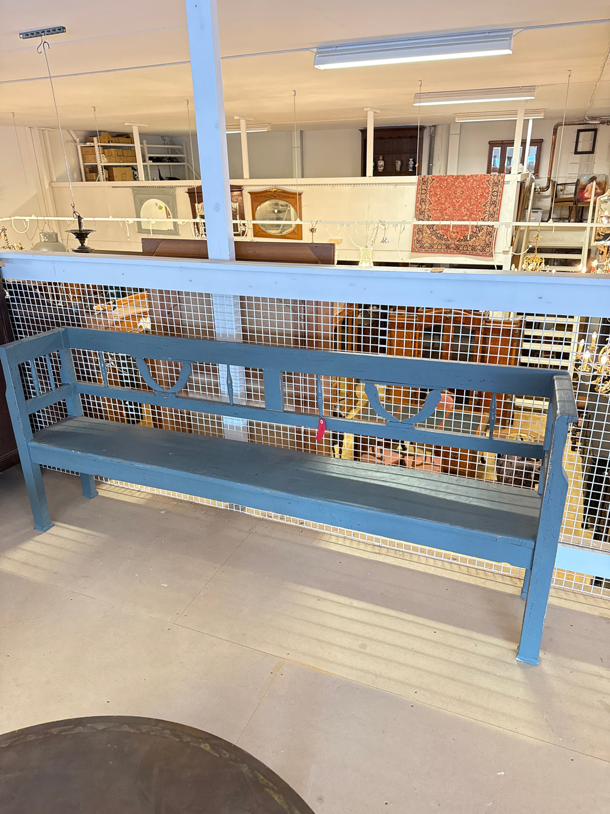 Kaunis talonpoikais penkki /puusohva L.197.5cm, S.34cm, K.81cm ja istuinkorkeus 41cm