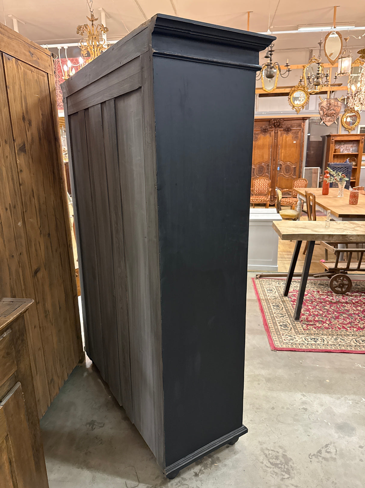 Vitriinikaappi L.129cm, S.50.5cm, K.188cm