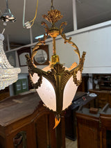 Gorgeous brass lamp W.50cm, H.28cm