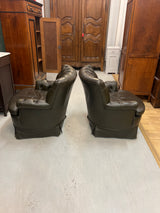 Upeat Chesterfield lepotuolit 2 kpl
