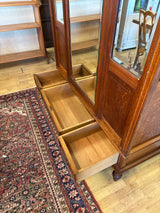 Upea Jugend-vaatekaappi L.145cm, S.62cm, K.212cm