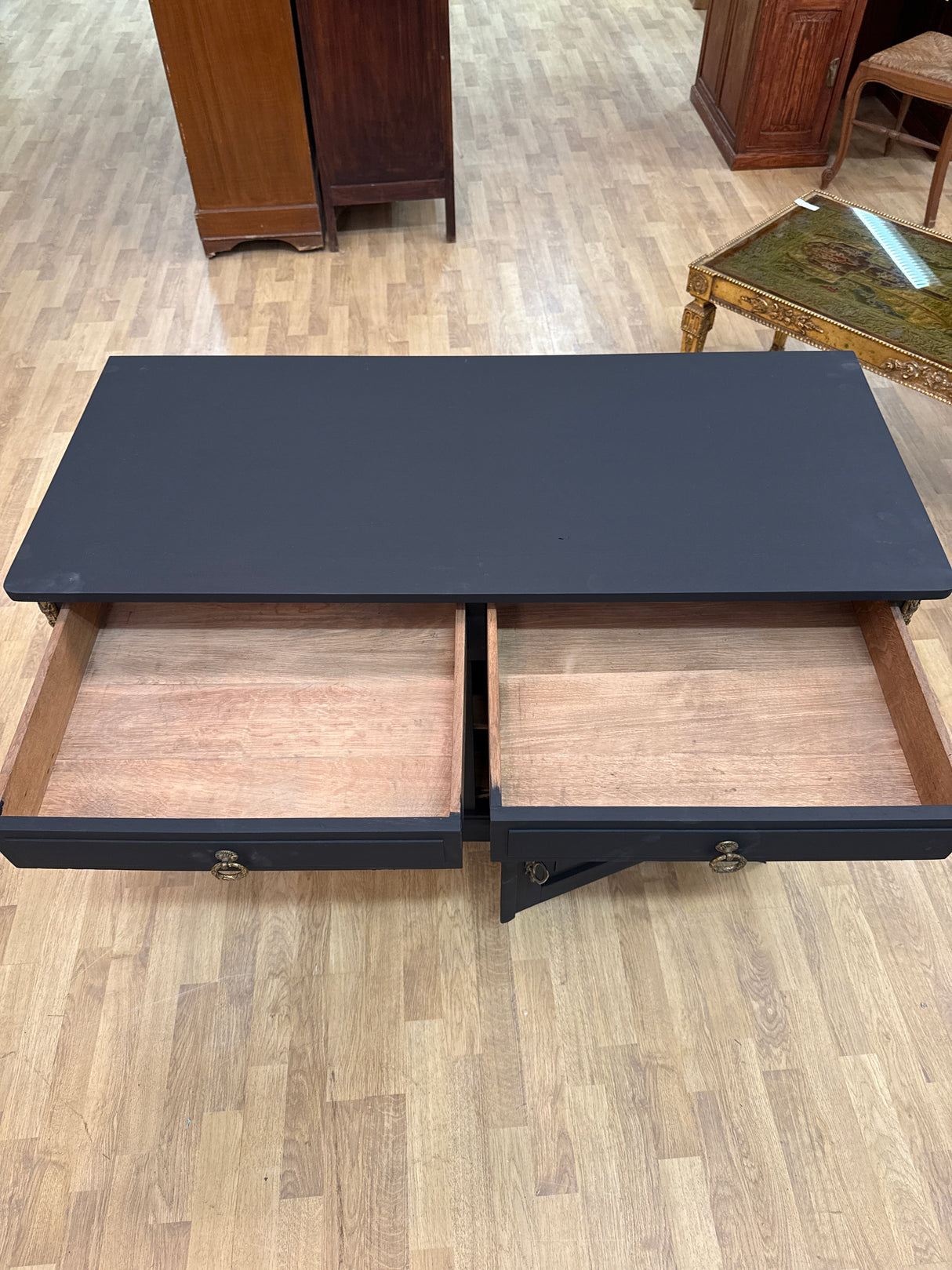 Upea musta senkki L.115cm, S.50cm, K.79.5cm