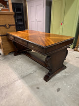 Upea kirjoituspöytä L.165cm, S.90cm, K.75cm