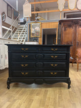 Rococo chest of drawers W 132cm, D 57cm and H 90cm