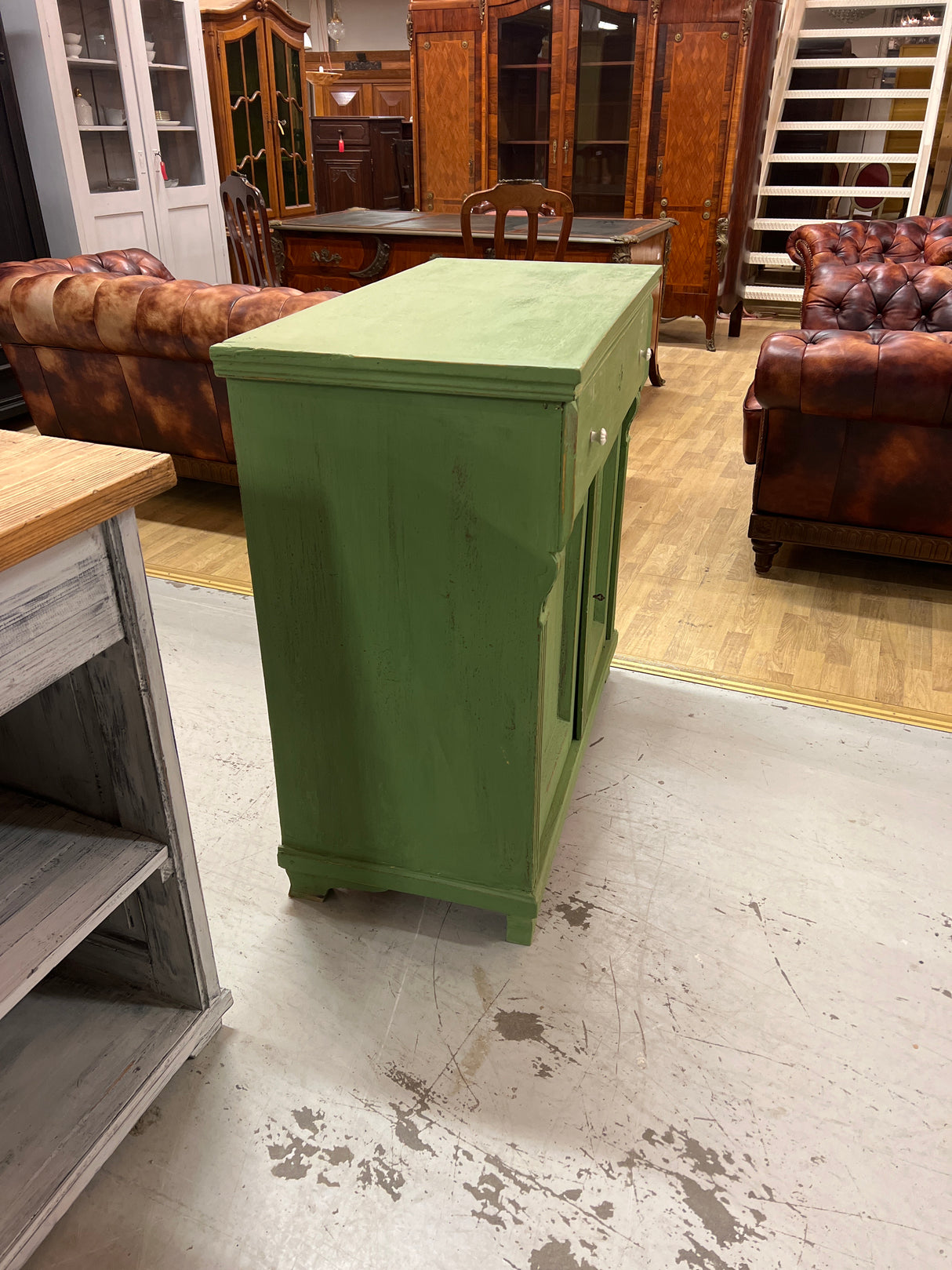 Talonpoikais senkki L. 102cm, S. 49,5cm ja K. 98cm