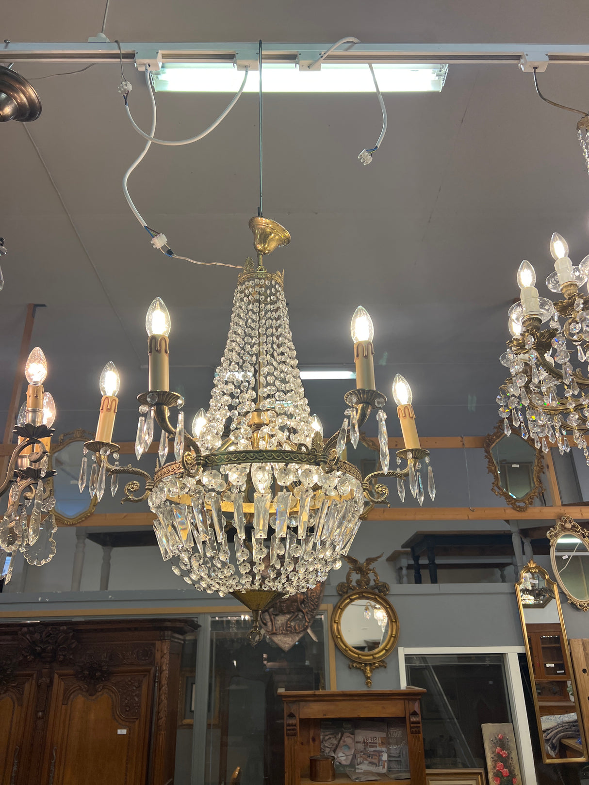 Empire pussikruunu Halk. 60cm ja K. 70cm.