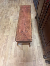 Hieno talonpoikais penkki L. 99cm, S. 26cm ja K. 47,5cm