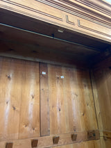 A huge wardrobe, W. 171.5cm, D. 70cm and H. 243cm