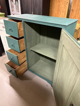 Kaunis turkoosi senkki L.102.5cm, S.45cm, K.112cm