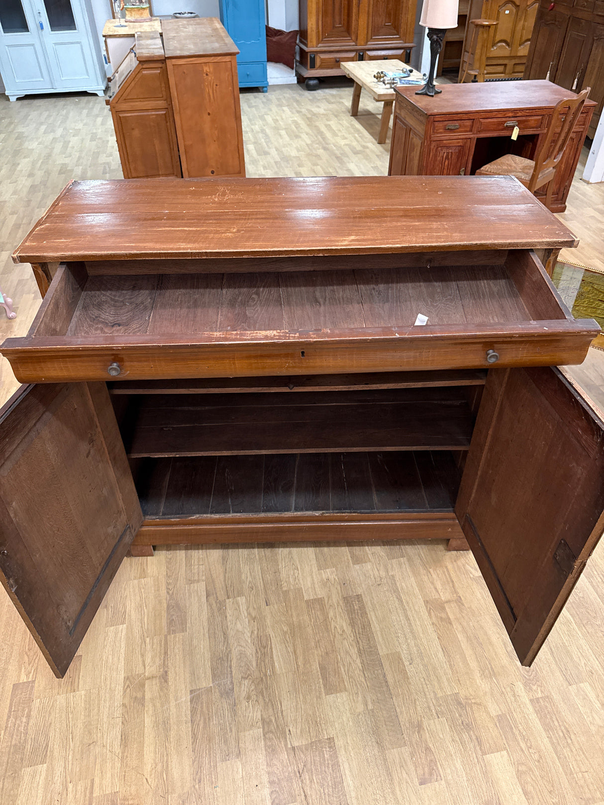Sideboard from the late 19th century W.125cm,D.47cm,H.118.5cm