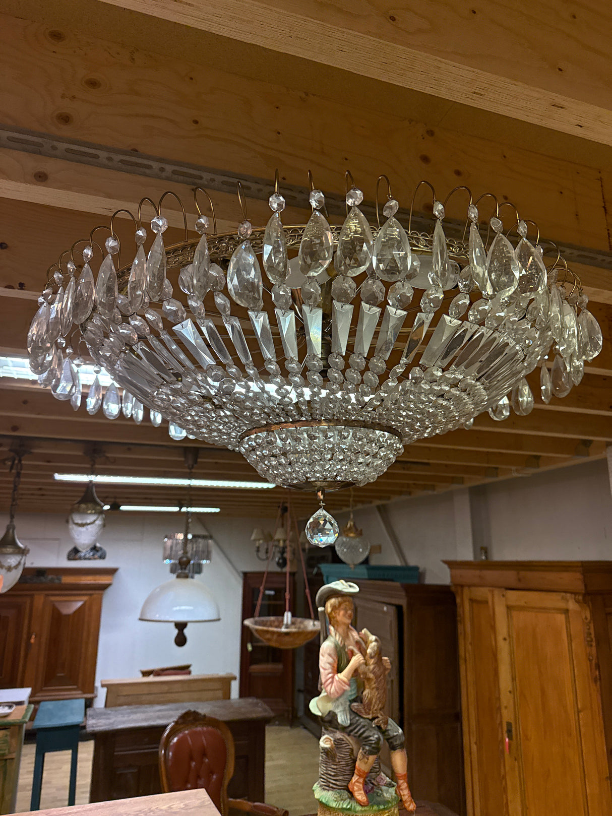 Kristalliplafondi 82cm halkaisija