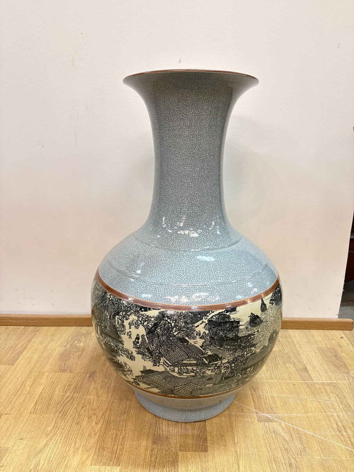 Mahtava Kiinalainen ruukku K.80cm, H.47cm
