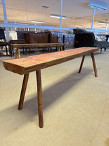 Kaunis talonpoikais-penkki P.150cm, S.25cm, K 46.5cm