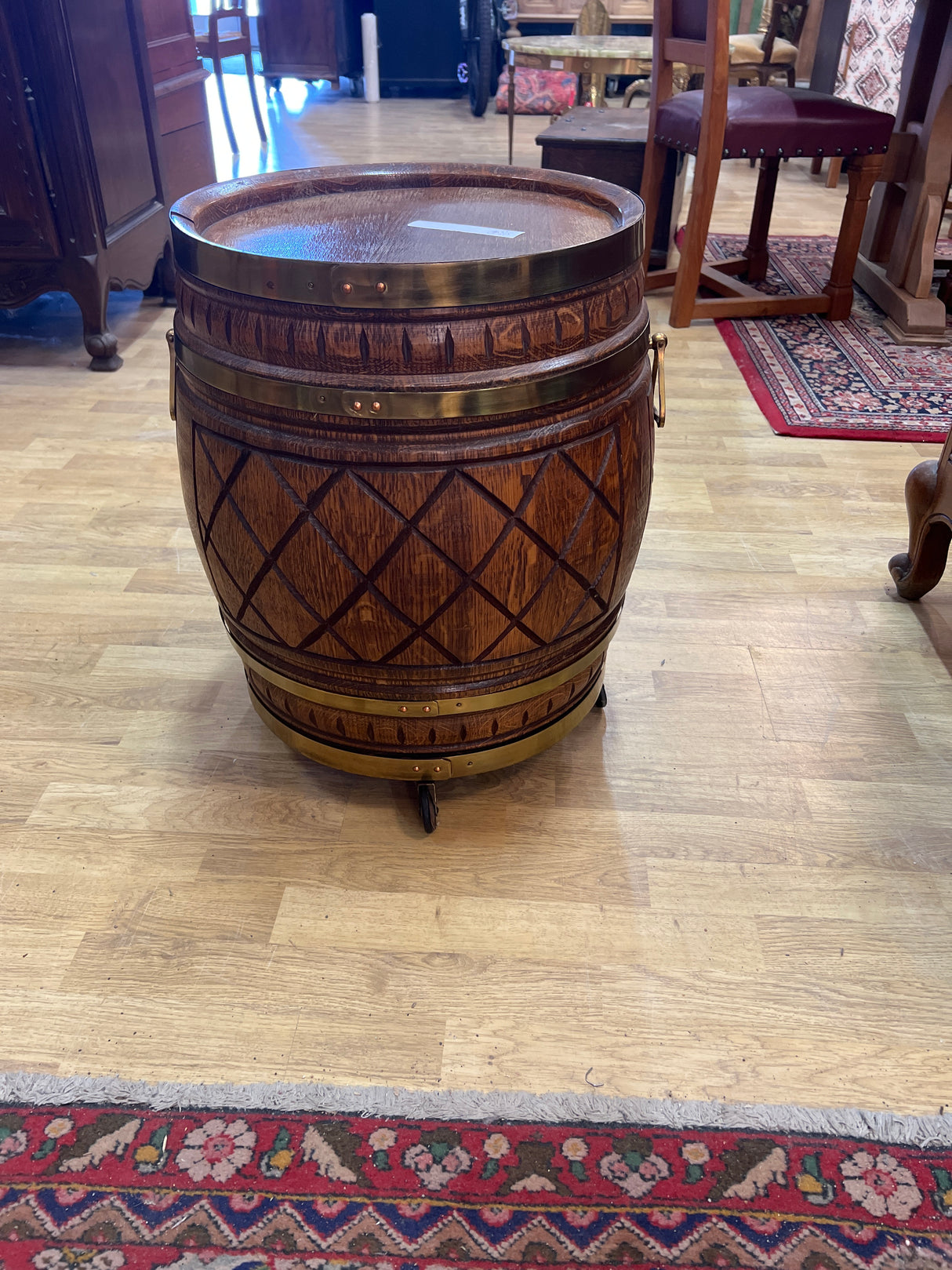 Tynnyribaari Halk. 46cm ja K. 56,5cm