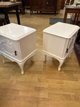 Rococo bedside tables W.48.5cm, D.35.5cm, H.59.5cm