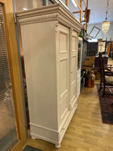 Beige vaatekaappi L.129cm,S.57cm,K.186.5cm