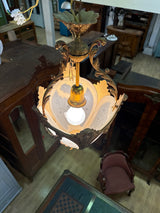 Gorgeous brass lamp W.50cm, H.28cm