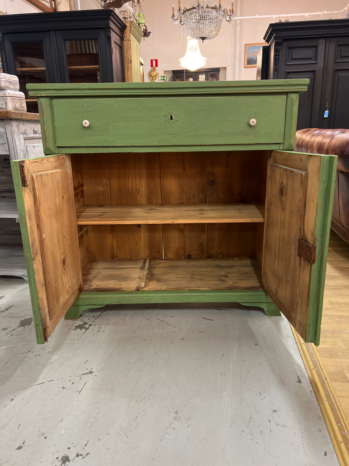 Talonpoikais senkki L. 102cm, S. 49,5cm ja K. 98cm