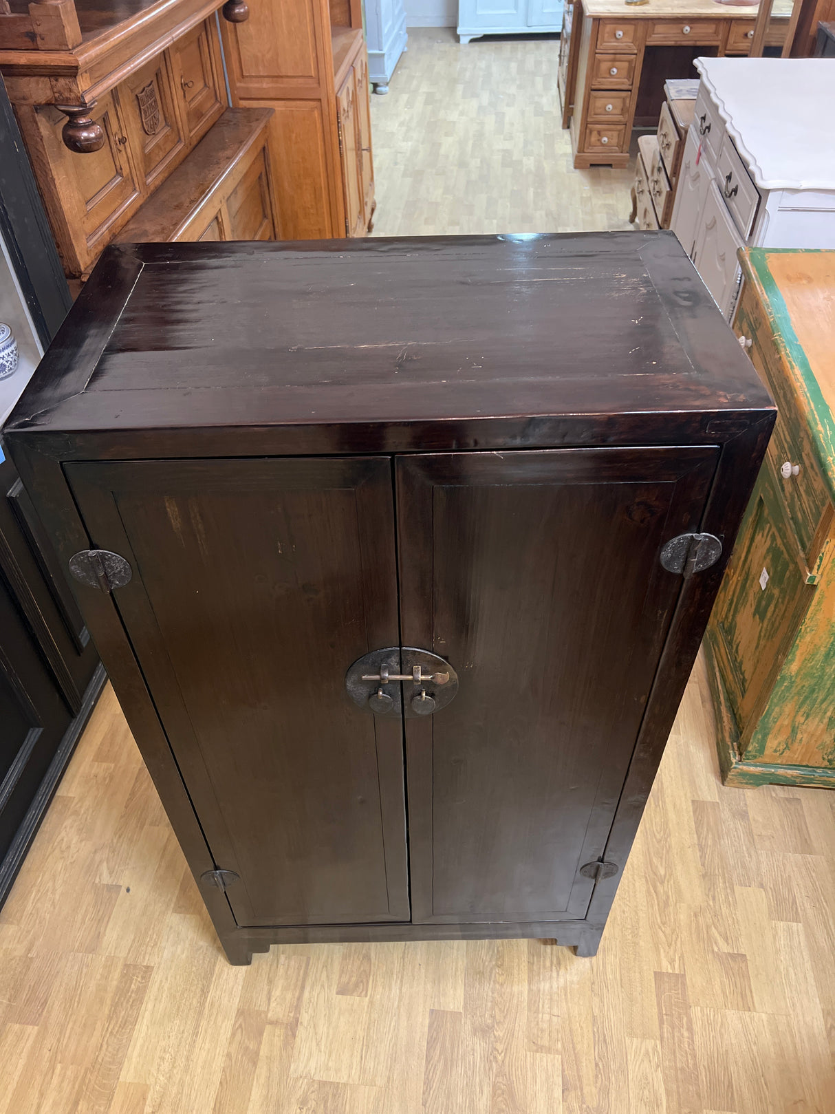 Wonderful, authentic Chinese cabinet W. 76cm, D. 43cm and H. 136cm
