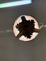 Gorgeous brass lamp W.50cm, H.28cm