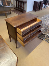 Rokokoo lipasto L. 83,5cm, S. 38,5cm ja K. 79,5cm