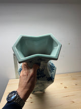 Upea käsinmaalattu posliinivaasi😍 Korkeus 60cm