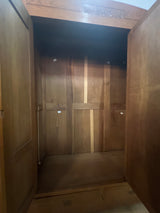 Beautiful Art Nouveau wardrobe W. 140cm, D. 55cm and H. 213cm.