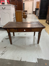 Sohvapöytä laatikolla L. 99,5cm, S. 61cm ja K. 50cm