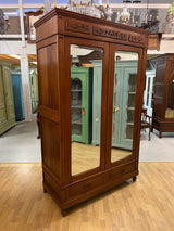 Upea jugend vaatekaappi L. 130cm, S. 57cm ja K. 207,5cm