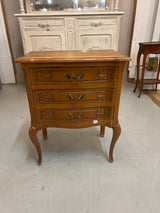 Rokokoo lipasto L. 59cm, S. 36cm ja K. 73cm