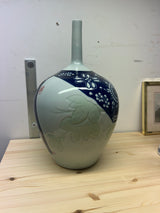 Gorgeous signed porcelain vase😍Height 44cm and Diameter 26cm
