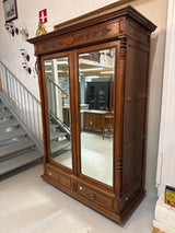 Uusrenesanssi vaatekaappi 160cm, S.75cm, K.224cm