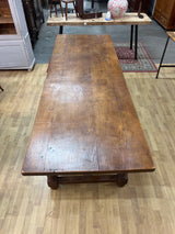 Tammi ruokapöytä Pit. 250cm, Lev. 88cm ja K. 78,5cm