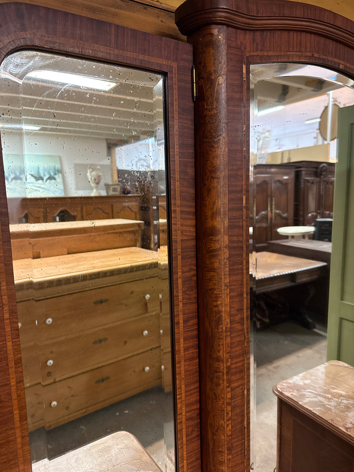 Dressing table / dressing table W.131cm, D.45cm, H.189cm