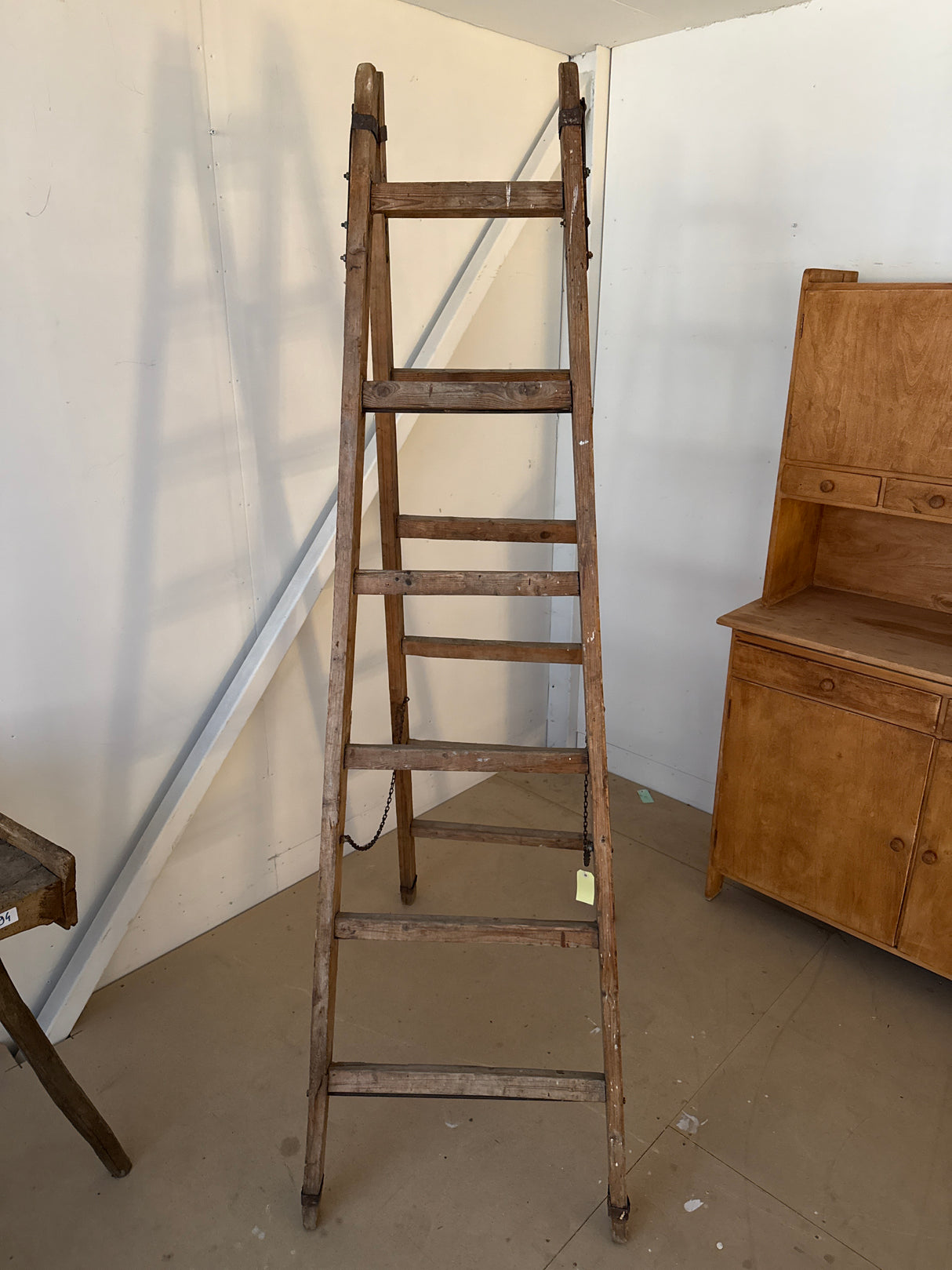 Tikapuut 1900-luvun alusta K.191cm,L.57cm, avattuna leveys 110cm