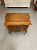 Rokokoo lipasto L. 59cm, S. 36cm ja K. 73cm