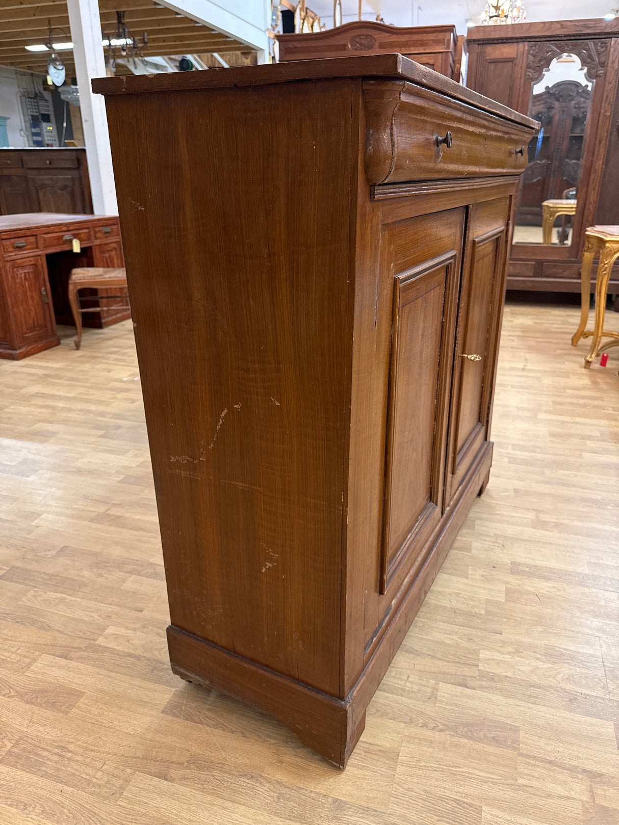Sideboard from the late 19th century W.125cm,D.47cm,H.118.5cm