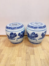 Kiinalainen posliini-kukkateline K.36cm, H.36cm