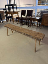 Upea penkki tuppeensahatusta lankusta. P.149.5cm, S.26.5cm, K.47cm